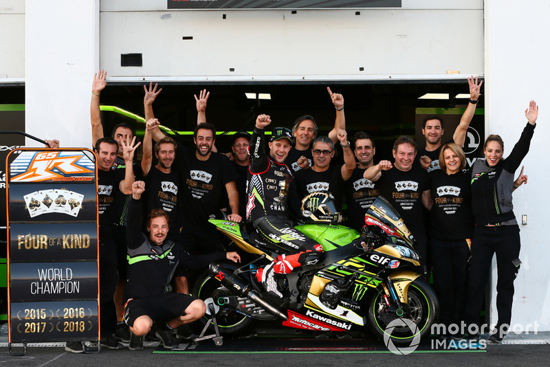 Jonathan Rea, Kawasaki Racing, his team