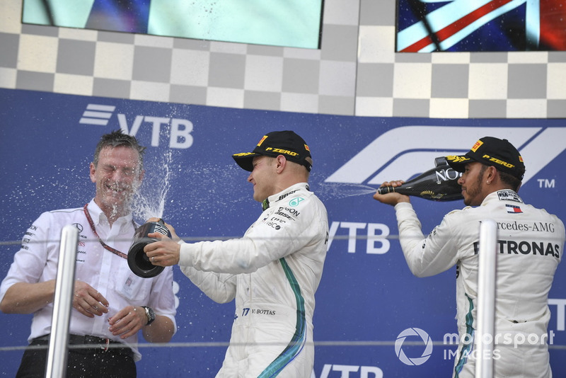 Podio: James <b>Allison</b>, Director Técnico de Mercedes AMG F1 ...