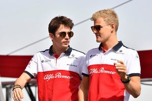 Marcus Ericsson, Sauber and Charles Leclerc, Sauber 