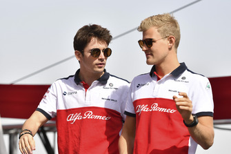 Marcus Ericsson, Sauber ve Charles Leclerc, Sauber