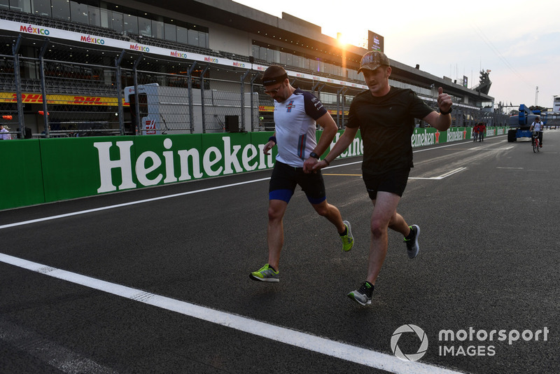 Run the track