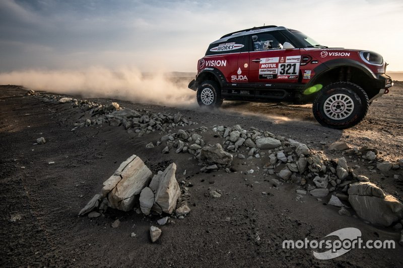 #321 X-Raid Team Mini: Boris Garafulic, Filipe Palmeiro