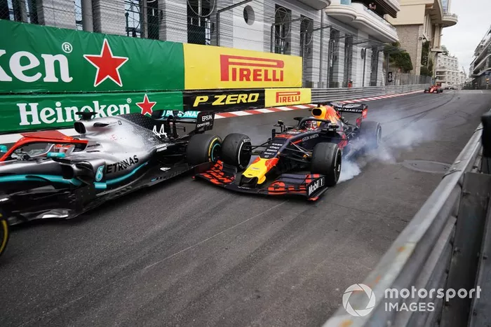 La secuencia del ataque de Verstappen a Hamilton en Mónaco 2019