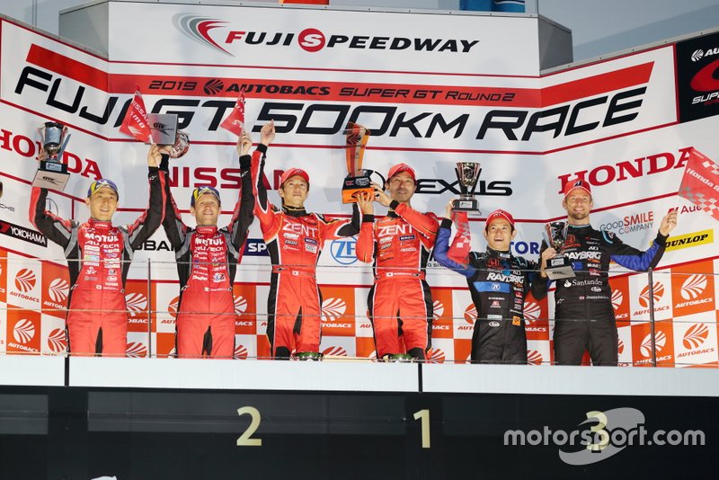 Podium Super GT 500