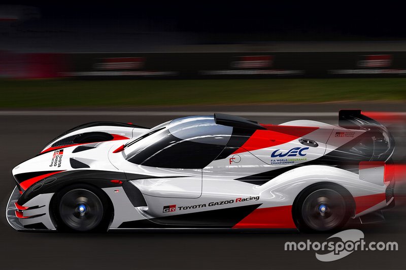 Render del hipercoche de Toyota Gazoo Racing