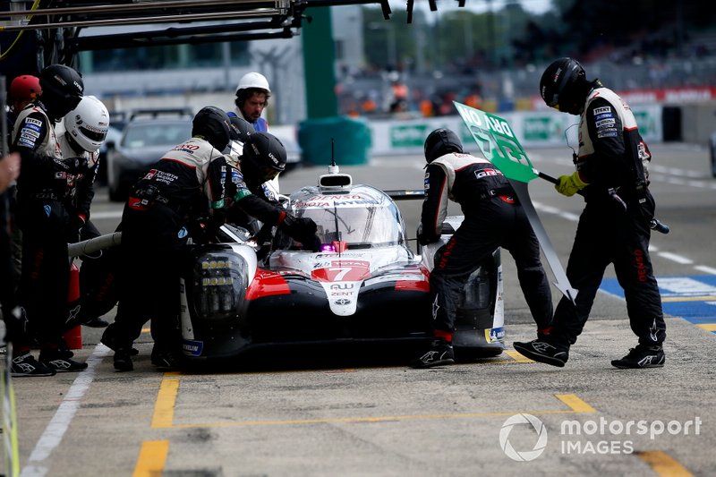 #7 Toyota Gazoo Racing Toyota TS050: Mike Conway, Kamui Kobayashi, Jose Maria Lopez