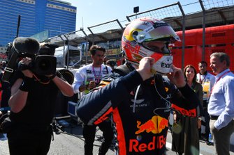 Max Verstappen, Red Bull Racing, op de grid