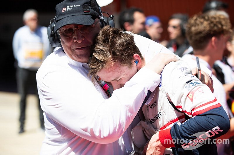 Second place Callum Ilott, Sauber Junior Team By Charouz