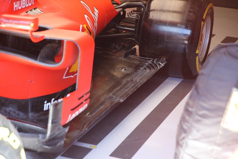 Днище Ferrari SF90
