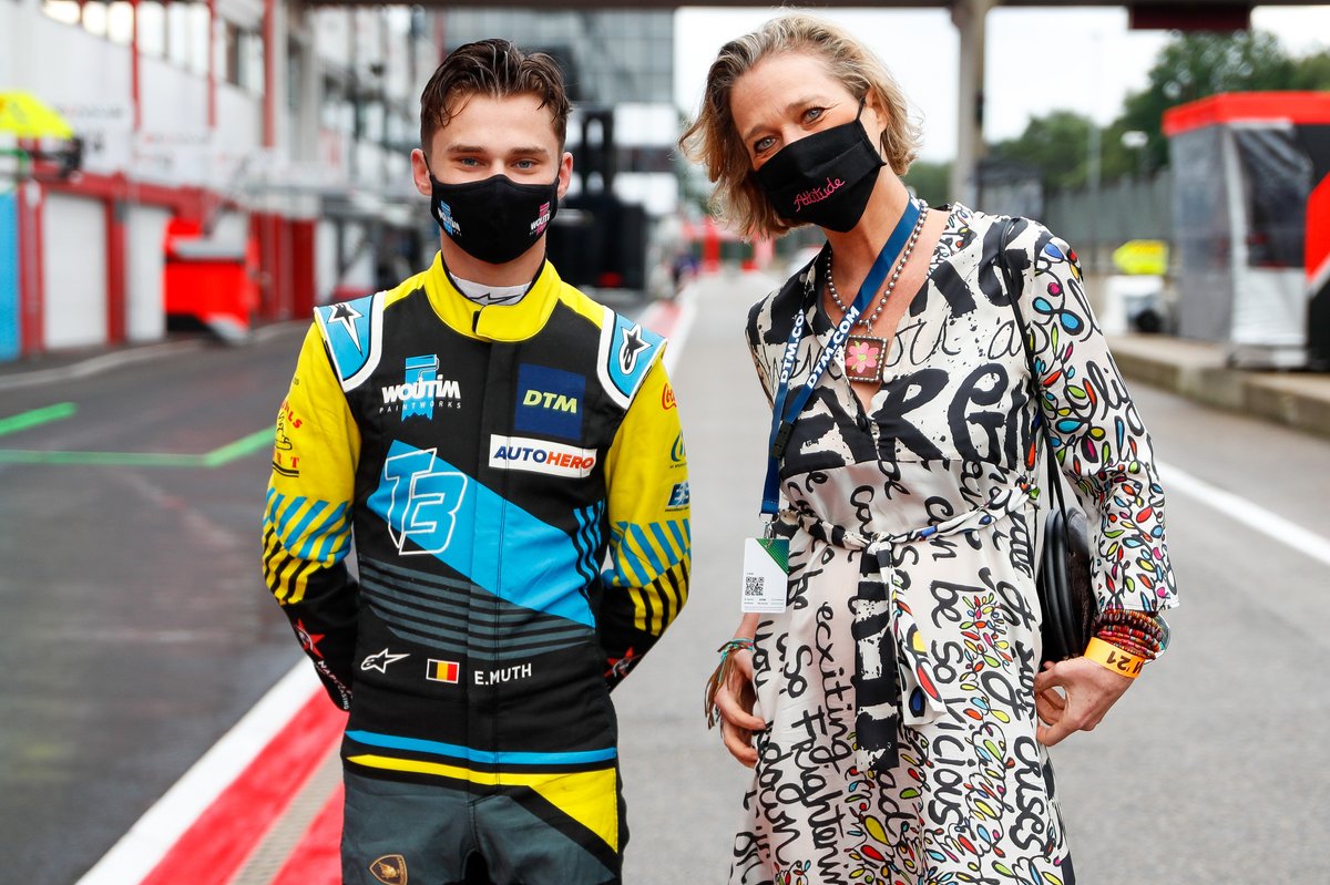 Esteban Muth, T3-Motorsport with Princess Delphine de Saxe Cobourg