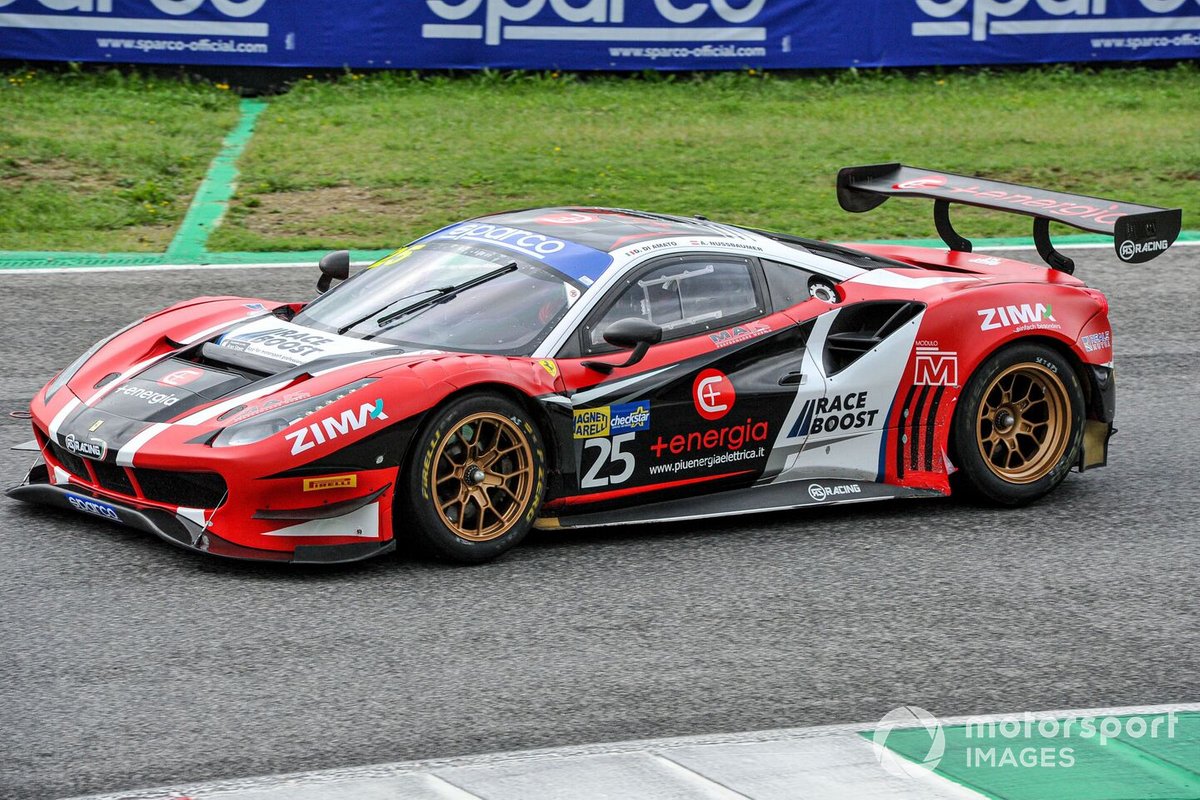 #25 RS Racing, Ferrari 488 GT3 Evo: Daniele Di Amato, Alexander Nussbaumer