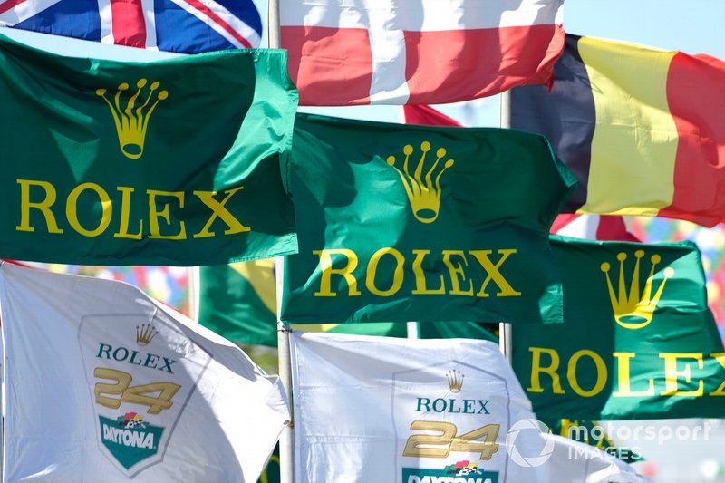 Rolex Daytona flags