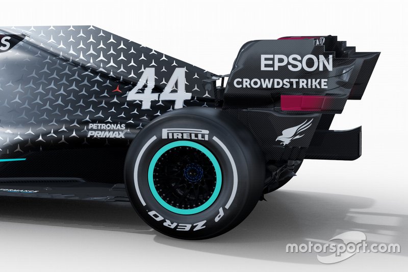 Detalles del Mercedes AMG F1 W11