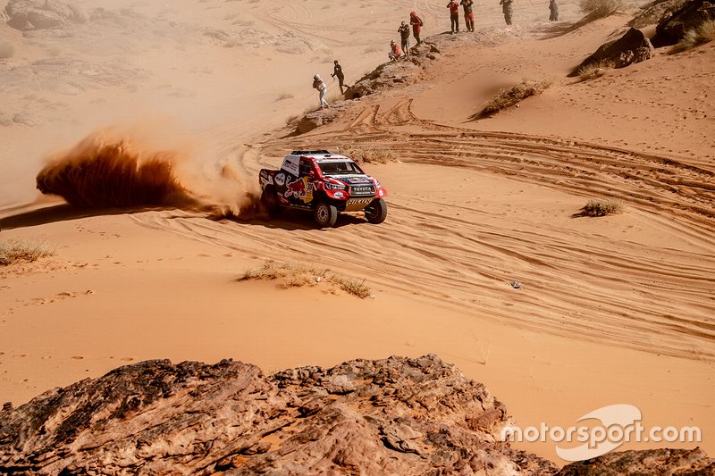 #300 Toyota Gazoo Racing: Nasser Al-Attiyah, Matthieu Baumel