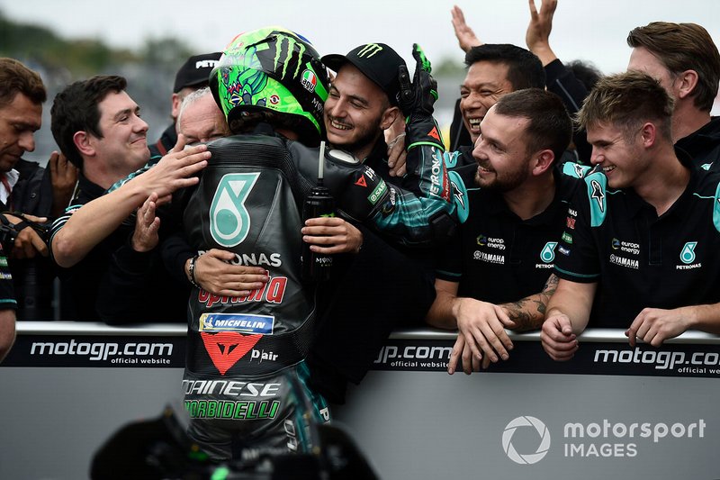 Segundo Franco Morbidelli, Petronas Yamaha SRT