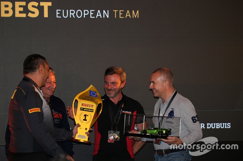 Premiazioni Lamborghini Super Trofeo 2019