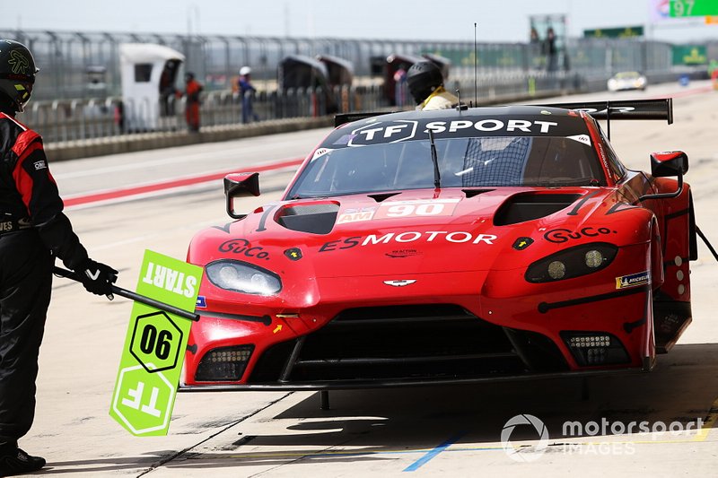 #90 TF Sport Aston Martin Vantage: Salih Yoluc, Charles Eastwood, Jonathan Adam