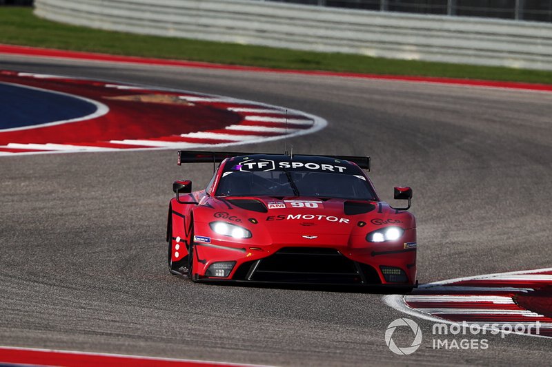 #90 TF Sport Aston Martin Vantage: Salih Yoluc, Charles Eastwood, Jonathan Adam 