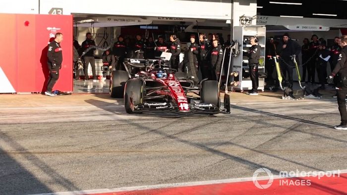 Shakedown de Alfa Romeo con Valtteri Bottas en Barcelona