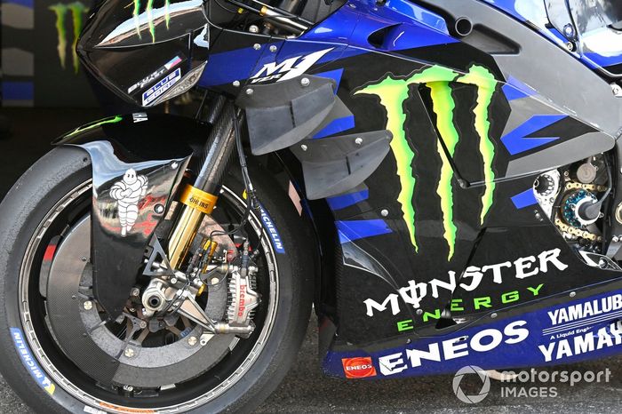 Detalle de la Moto Yamaha