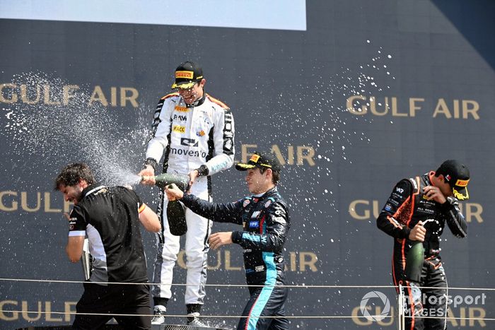 Podio: ganador, Josep Maria Marti, Campos Racing, 2º, Franco Colapinto, MP Motorsport, 3º, Caio Collet, Van Amersfoort Racing