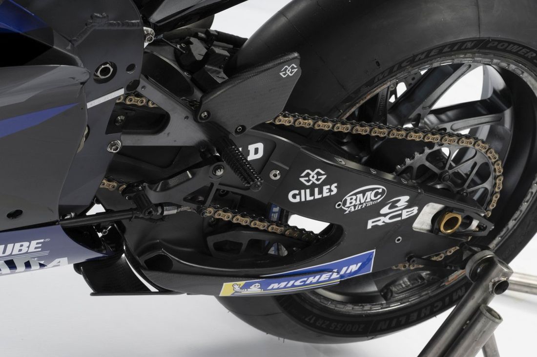 Distintivos del equipo Yamaha de MotoGP