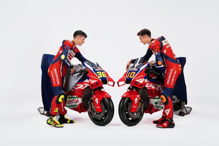 Luca Marini, Honda HRC, Joan Mir, Honda HRC