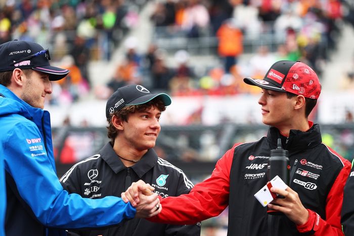 Jack Doohan, Alpine, Oliver Bearman, Haas F1 Team, Andrea Kimi Antonelli, Mercedes