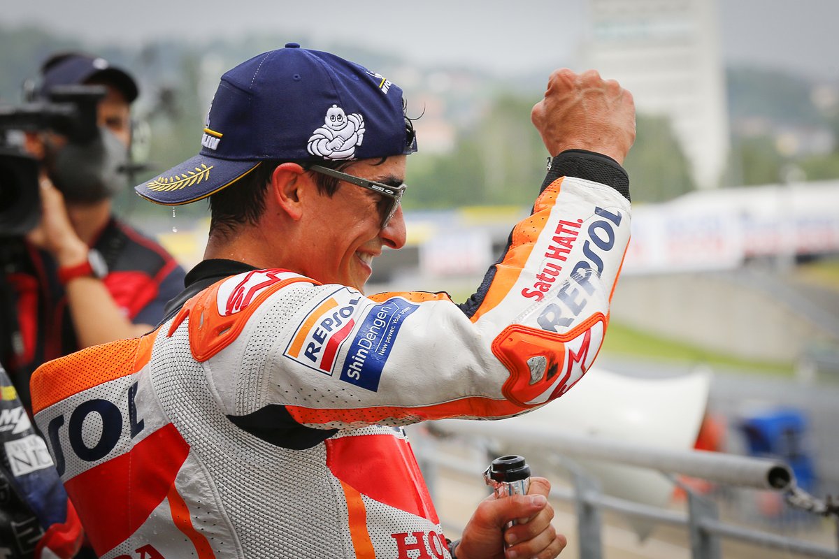 Il vincitore della gara Marc Marquez, Repsol Honda Team