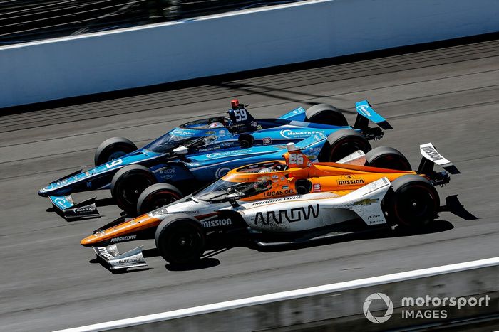 Max Chilton, Carlin Chevrolet, Juan Pablo Montoya, Arrow McLaren SP Chevrolet