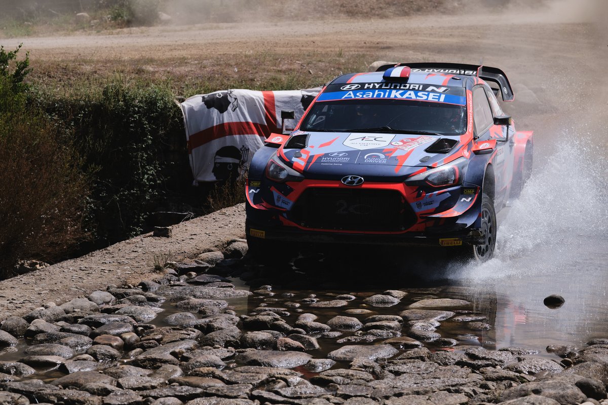 Pierre-Louis Loubet, Florian Haut-Labourdette, Hyundai 2C Competition Hyundai i20 Coupe WRC