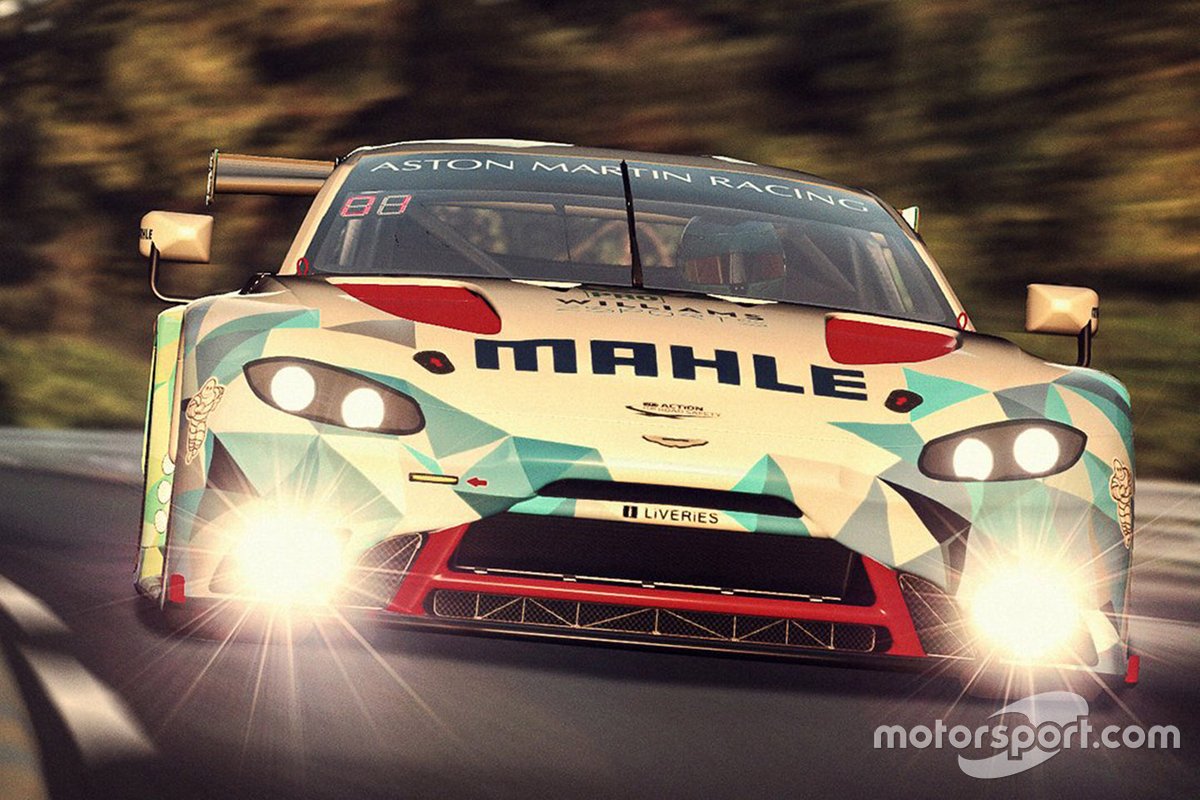 #67 Mahle Racing Team Aston Martin Vantage GTE: Ferdinand Habsburg, Robert Wickens, Jimmy Broadbent, Kevin Rotting