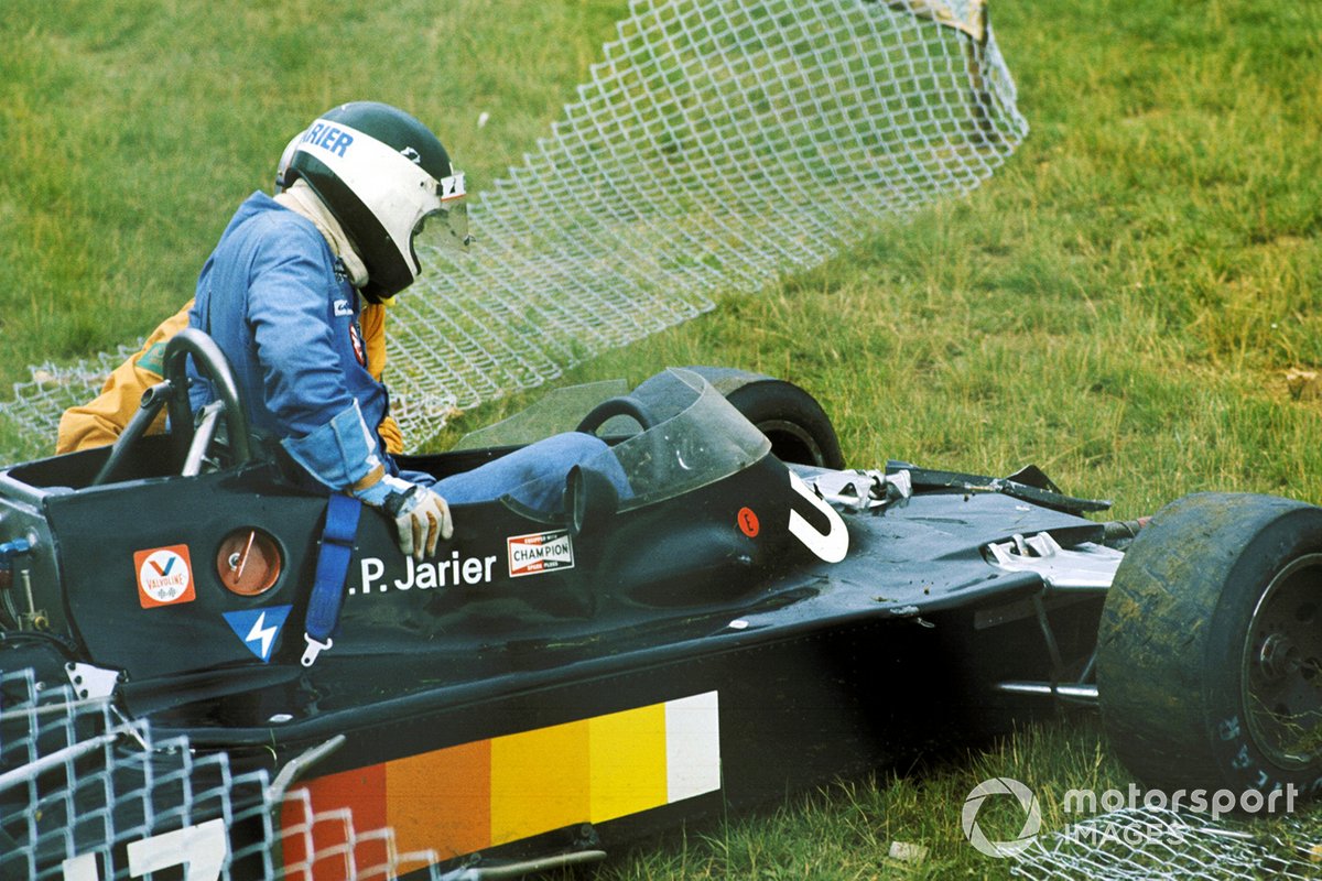 Jean-Pierre Jarier, Shadow DN5, crash