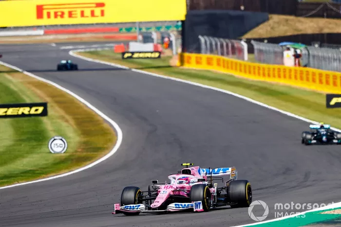 Lance Stroll, Racing Point RP20, Valtteri Bottas, Mercedes F1 W11