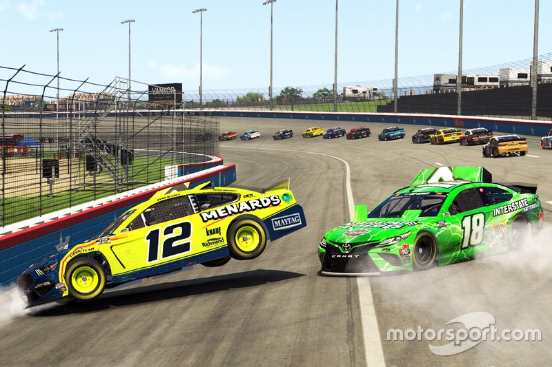 Ryan Blaney en Kyle Busch