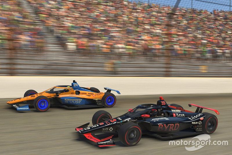 Lando Norris, Arrow McLaren SP and James Davison, BYRD / Petry / Hayward / Belardi