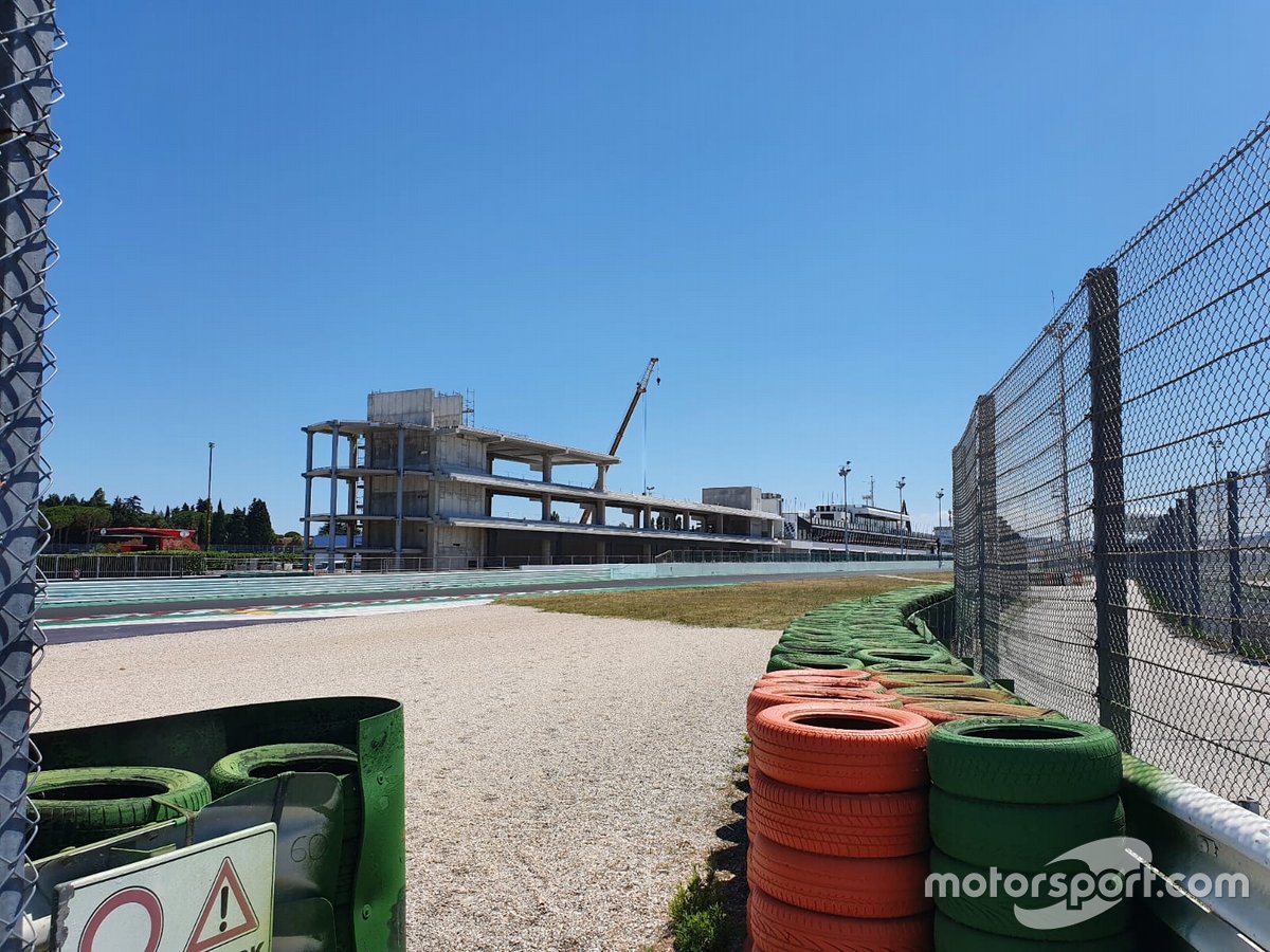 Lavori al Misano World Circuit Marco Simoncelli