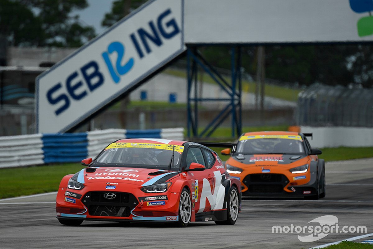 Gabby Chaves, Ryan Norman, Bryan Herta Autosport, Hyundai Veloster N TCR