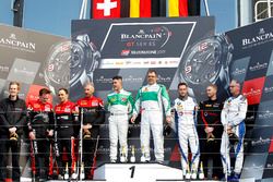 Podium AM: les vainqueurs #488 Rinaldi Racing, Ferrari 488 GT3: Pierre Ehret, Rino Mastronardi, les deuxièmes #888 Kessel Racing, Ferrari 488 GT3: Jacques Duyvier, Marco Zanuttini, David Perell, les troisièmes #36 Walkenhorst Motorsport, BMW M6 GT3: Henry Walkenhorst, Matias Henkola, David Schiwietz