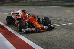 Sebastian Vettel, Ferrari SF70H, race winner
