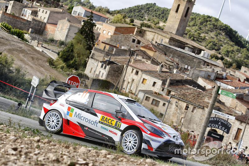 Юхо Хяннинен и Кай Линдстрём, Toyota Yaris WRC
