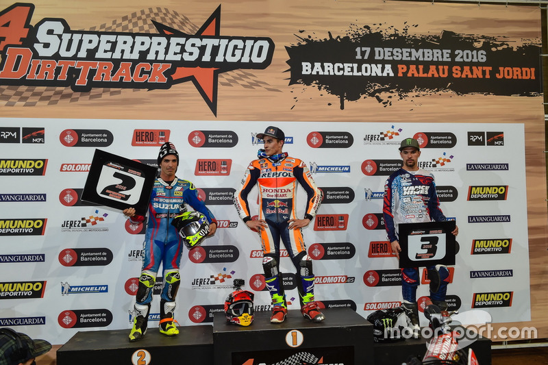 Podium: 1. Marc Marquez; 2.Toni Elias; 3. Brad Baker