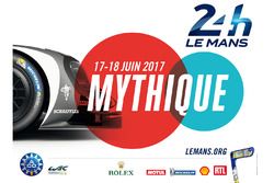 Poster for the 2017 24 Hours of Le Mans