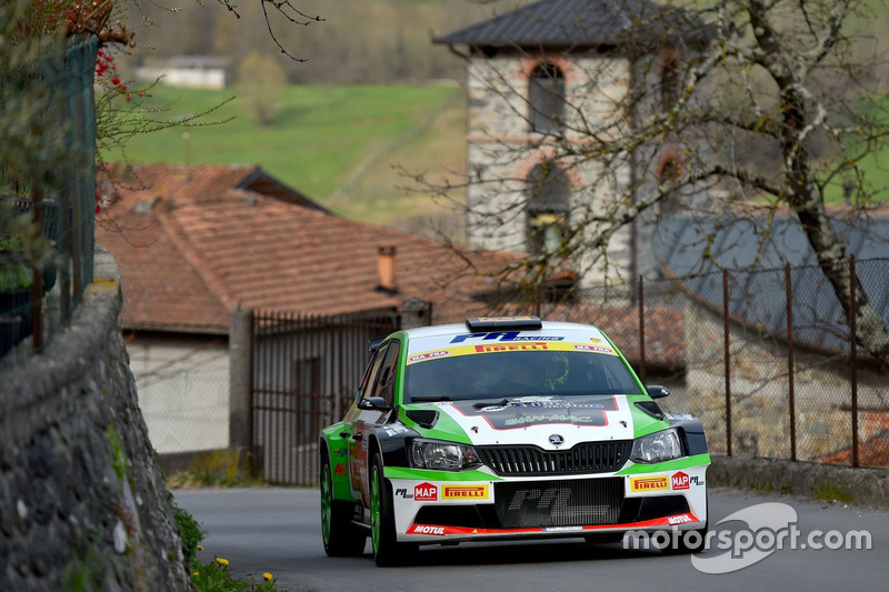 Alessandro Perico, Mauro Turati, Skoda Fabia R5, P.A. Racing
