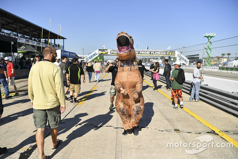 Atmosphere in the pitlane