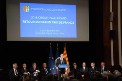 Christian Estrosi, president of the Provence-Alpes-Côte d'Azur region speaks
