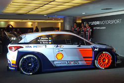 Hayden Paddon, Daniel Sordo, Thierry Neuville, Hyundai Motorsport unveil the 2017 Hyundai i20 Coupe