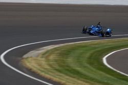 Juan Pablo Montoya testing the 2018 Chevrolet IndyCar