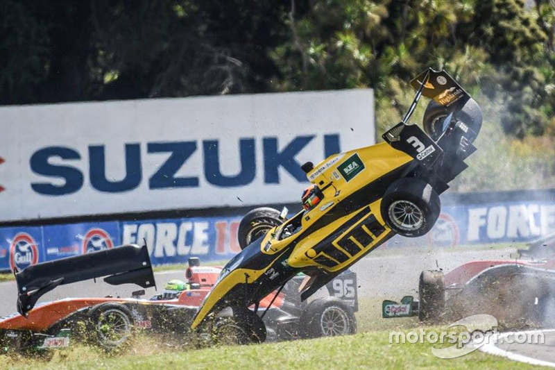 Brendon Leitch crash