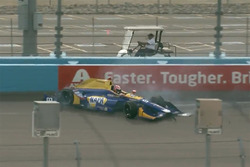 Alexander Rossi, Herta - Andretti Autosport Honda, crash